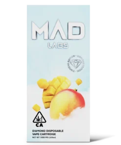 Mad Labs Diamond Disposable Mango Sunrise 1000MG – Hybrid Vape Pen