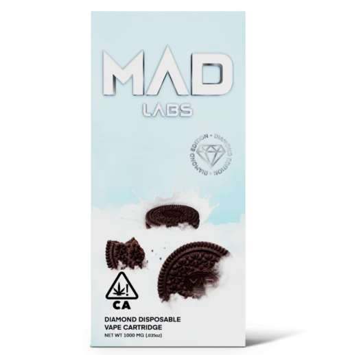 Mad Labs Diamond Disposable Oreoz 1000MG – Indica Vape Pen
