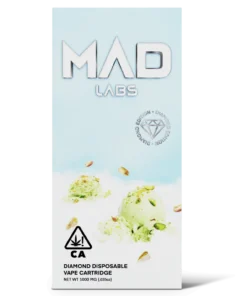 Mad Labs Diamond Disposable Pistachio Ice Cream 1000MG – Indica Vape Pen