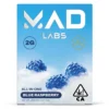 Mad Labs Gold Cartridge Blue Raspberry 2000MG – Indica Vape Cartridge