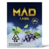 Mad Labs Gold Cartridge Grape Limeade 1 g (1000 mg) on white background